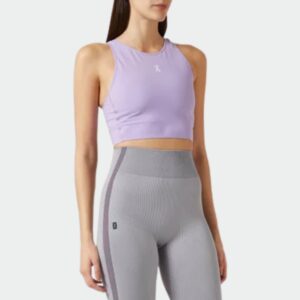 On เสื้อครอปเทนนิสผู้หญิง Women's Court Crop Top 2 | Bloom ( 1WG11114363 )