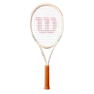 Wilson ไม้เทนนิส Clash 100 V3 RG 2026 Tennis Racket | Clay/Cream ( WR201811U )