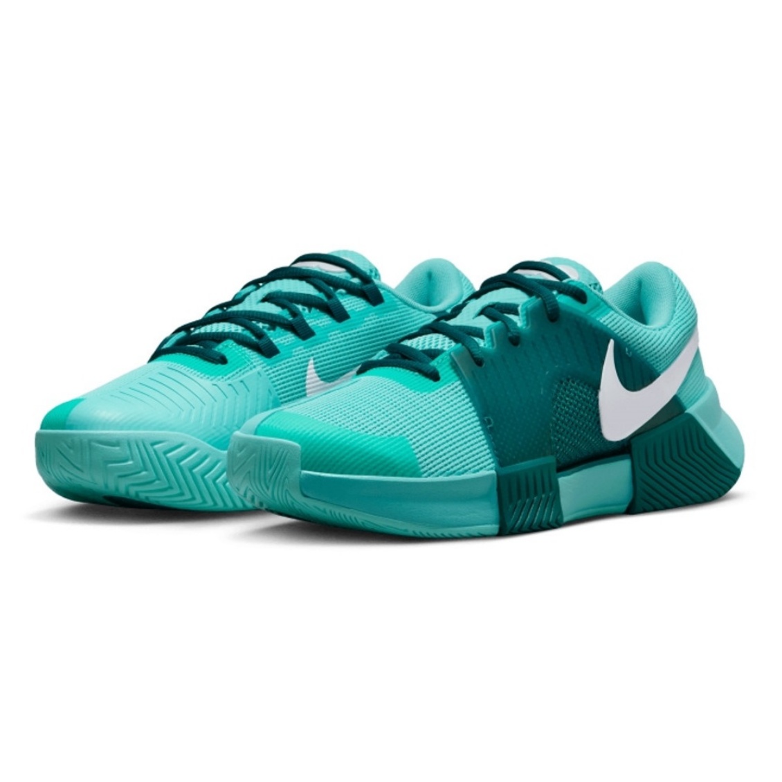 Nike รองเท้าเทนนิสผู้หญิง Zoom GP Challenge 1 Naomi Osaka Premium | Aurora Green/Geode Teal/White ( FQ7264-300 ) - Image 9