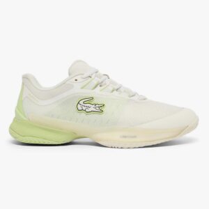 Lacoste รองเท้าเทนนิสผู้ชาย Men's AG-LT Ultra | Off White/Light Green ( 51SMA0008 )