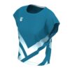 Fourteen เสื้อเทนนิสผู้หญิง Women's F14 Women Performance Crop Top | Petrol/White ( FOURTEEN14T ) - Image 4