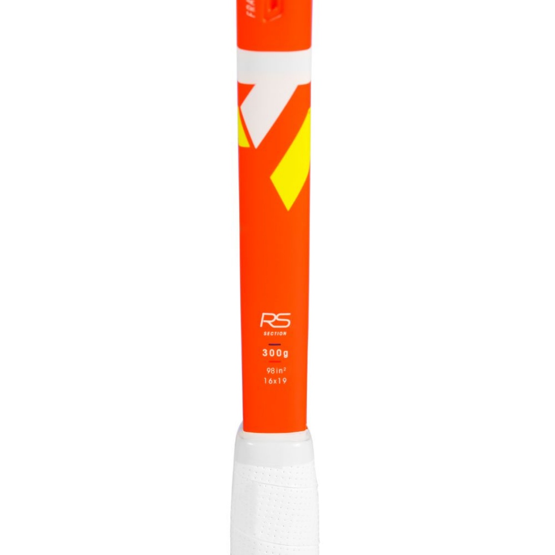 Tecnifibre ไม้เทนนิส T-Fight 300S IG Tennis Racket Grip 1,2,3 | Orange/Yellow/White ( 14FI30SIG2 ) - Image 6