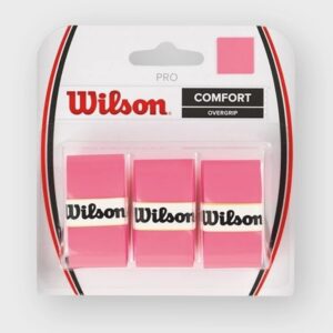 Wilson เทปพันด้าม / กริ๊ปพันด้ามไม้เทนนิส Pro Overgrip Tape Racket Tennis  | Pink ( WRZ4014PK )