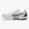 Asics รองเท้าเทนนิสผู้ชาย Solution Speed FF 3 | White/Mako Blue ( 1041A438-102 ) - Image 6