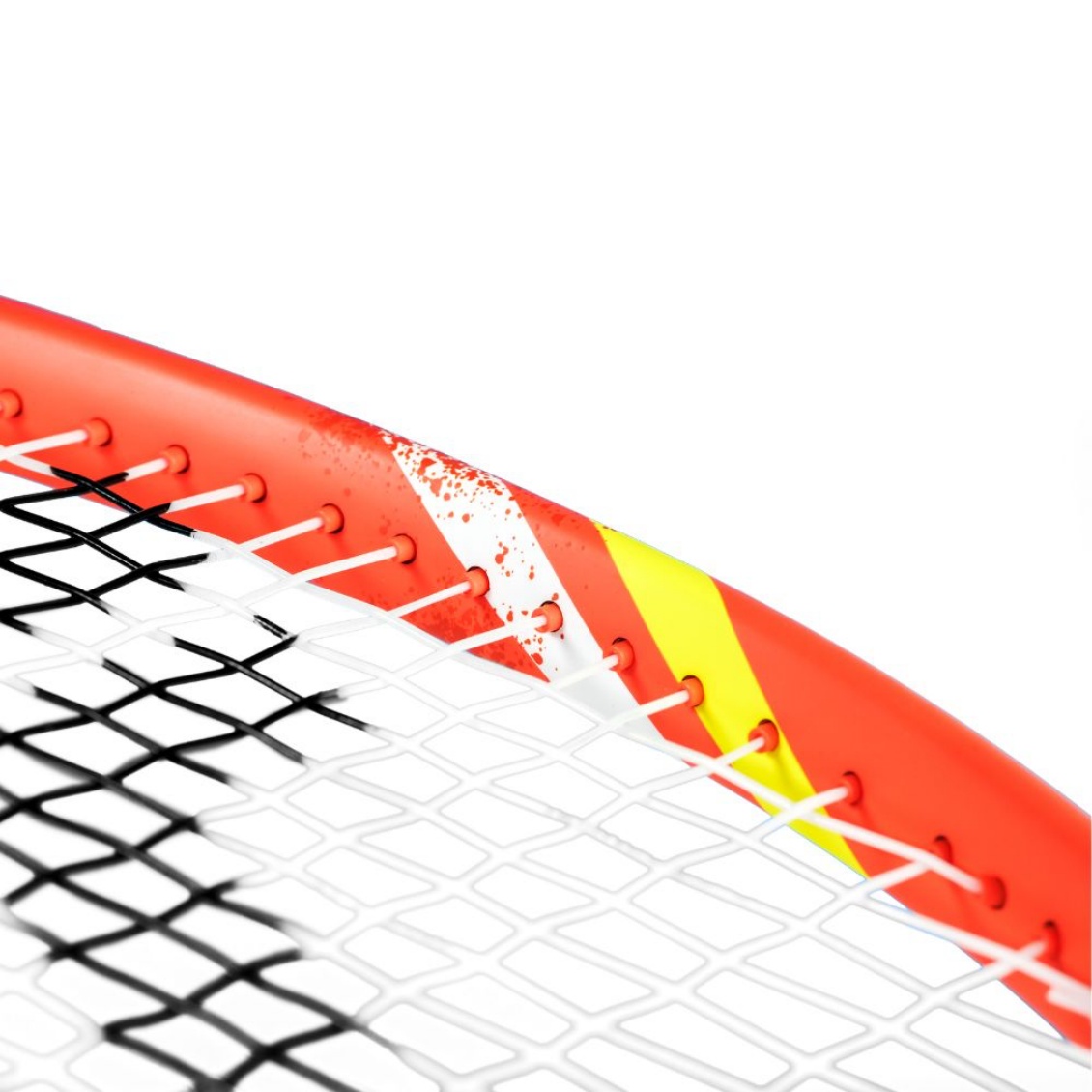 Tecnifibre ไม้เทนนิส T-Fight 300S IG Tennis Racket Grip 1,2,3 | Orange/Yellow/White ( 14FI30SIG2 ) - Image 5