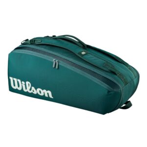 Wilson กระเป๋าเทนนิส Blade V10 Super Tour 9 Pack Tennis Bag | Green ( WR8056301001 )