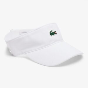 Lacoste หมวกเทนนิส Unisex Sport Visor | White ( RK3592-51 )