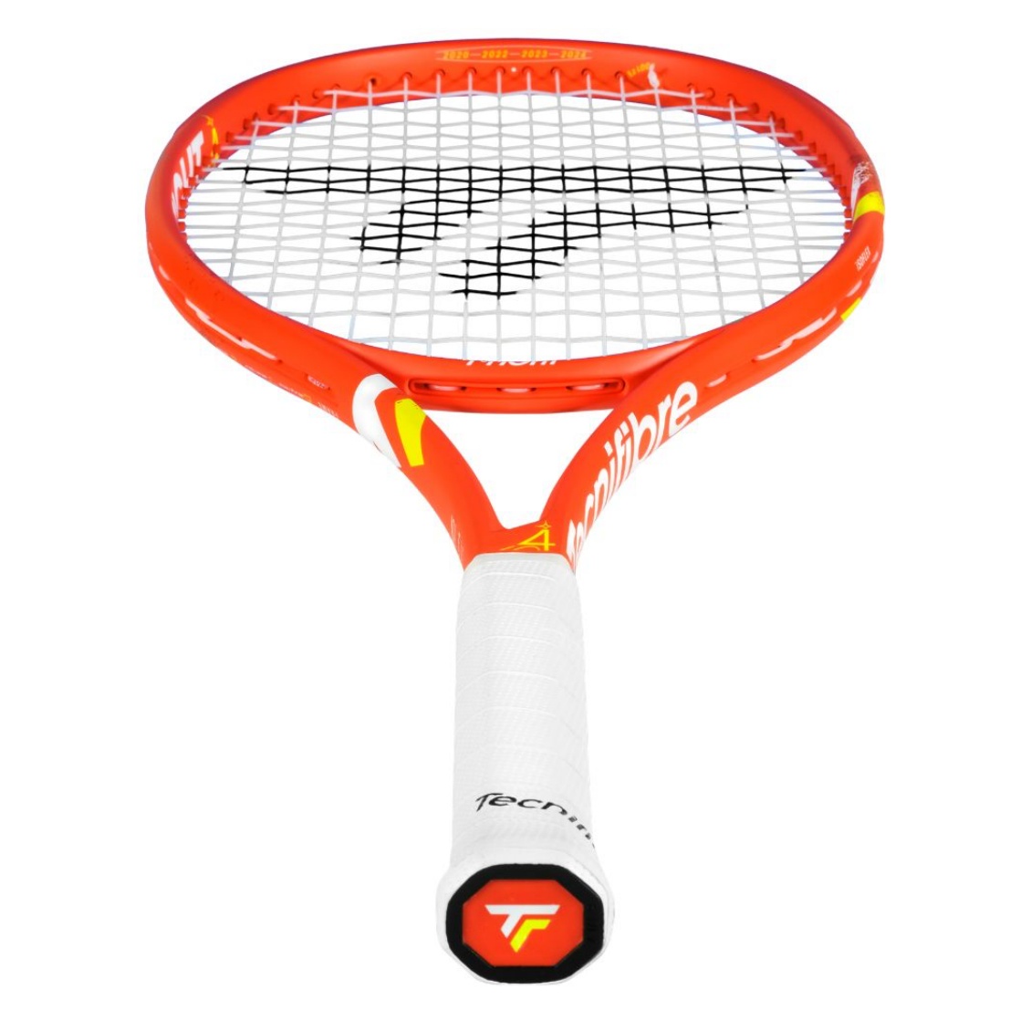 Tecnifibre ไม้เทนนิส T-Fight 300S IG Tennis Racket Grip 1,2,3 | Orange/Yellow/White ( 14FI30SIG2 ) - Image 3