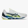 Asics รองเท้าเทนนิสผู้ชาย Solution Speed FF 3 | White/Mako Blue ( 1041A438-102 )