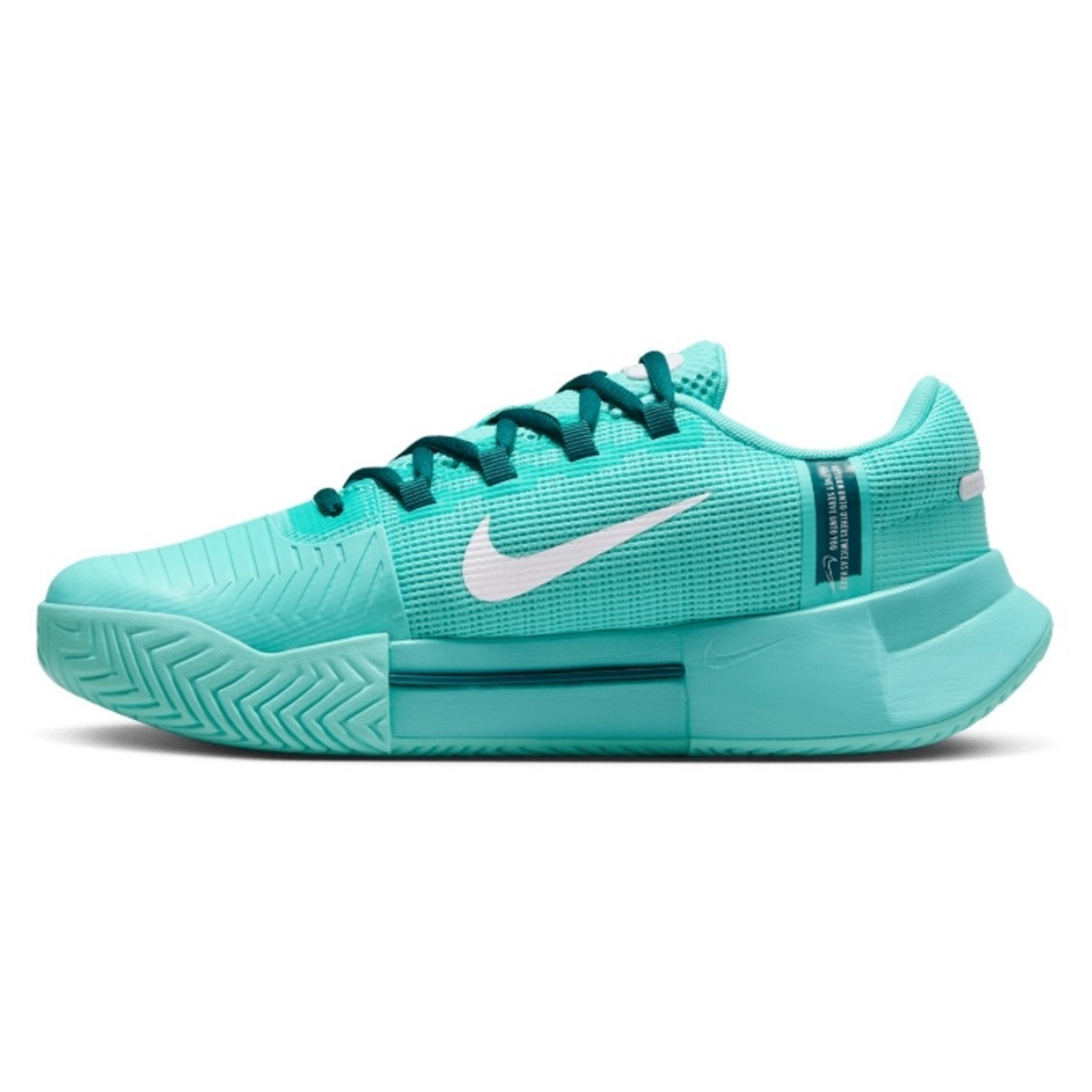 Nike รองเท้าเทนนิสผู้หญิง Zoom GP Challenge 1 Naomi Osaka Premium | Aurora Green/Geode Teal/White ( FQ7264-300 ) - Image 5