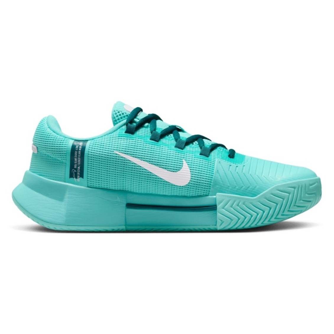 Nike รองเท้าเทนนิสผู้หญิง Zoom GP Challenge 1 Naomi Osaka Premium | Aurora Green/Geode Teal/White ( FQ7264-300 ) - Image 4
