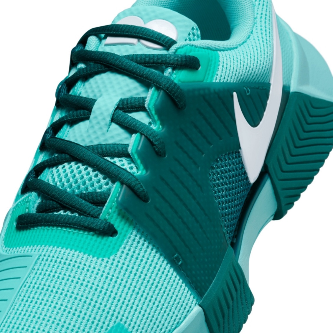 Nike รองเท้าเทนนิสผู้หญิง Zoom GP Challenge 1 Naomi Osaka Premium | Aurora Green/Geode Teal/White ( FQ7264-300 ) - Image 3