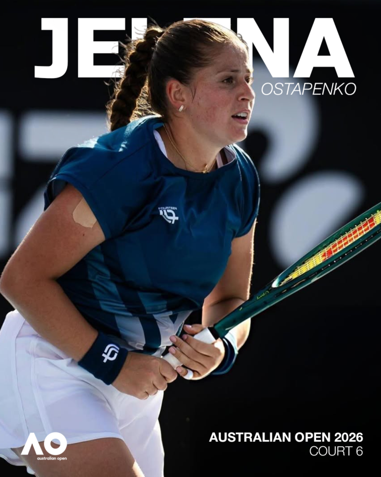 Jelena Ostapenko In Australian Open 2026