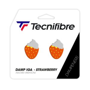 Tecnifibre ยางกันสะเทือน Damp IG Strawberry | Orange / Yellow ( 53FRAIIGDA )