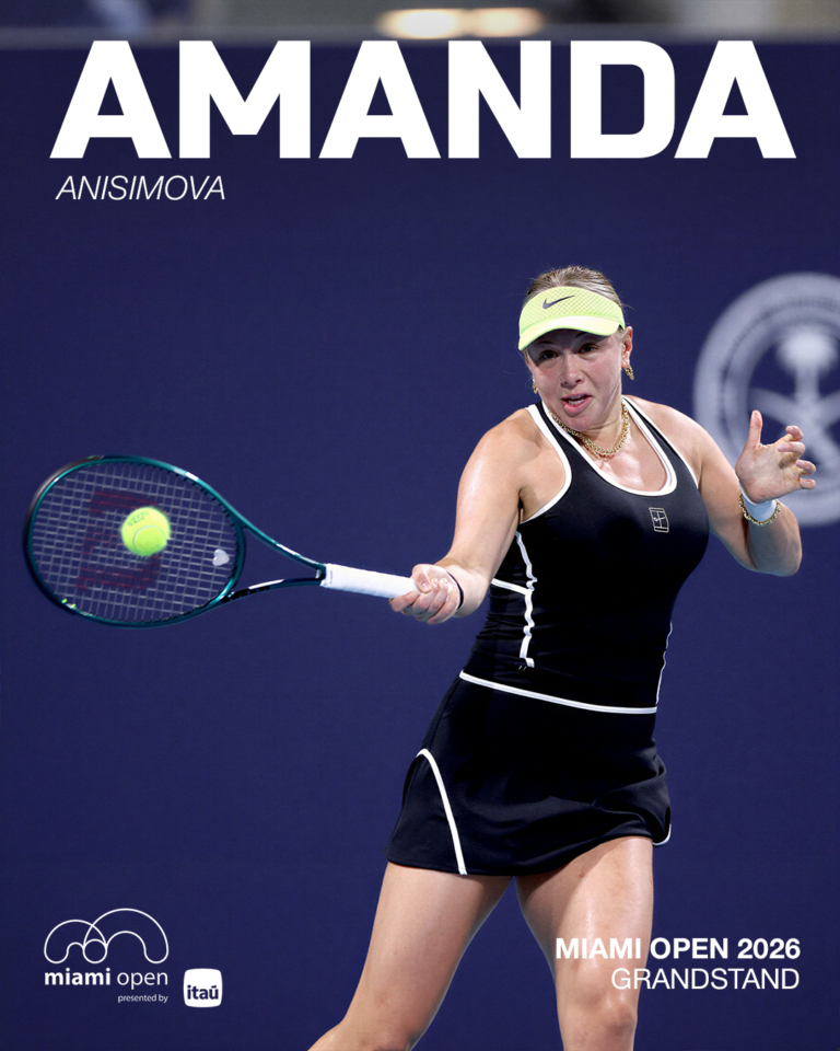 Amanda Anisimova In Miami Open 2026