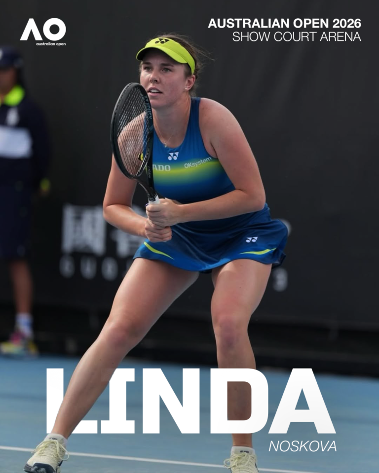 Linda Noskova In Australian Open 2026