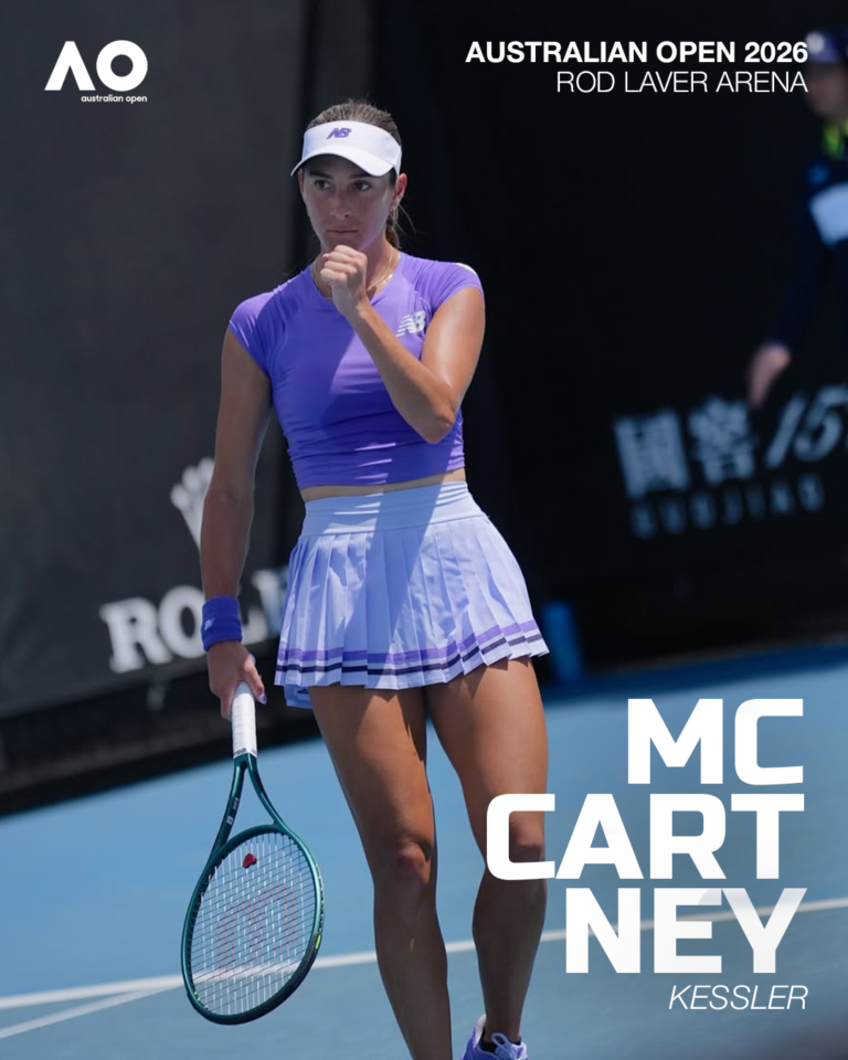 Mccartney kessler In Australian Open 2026