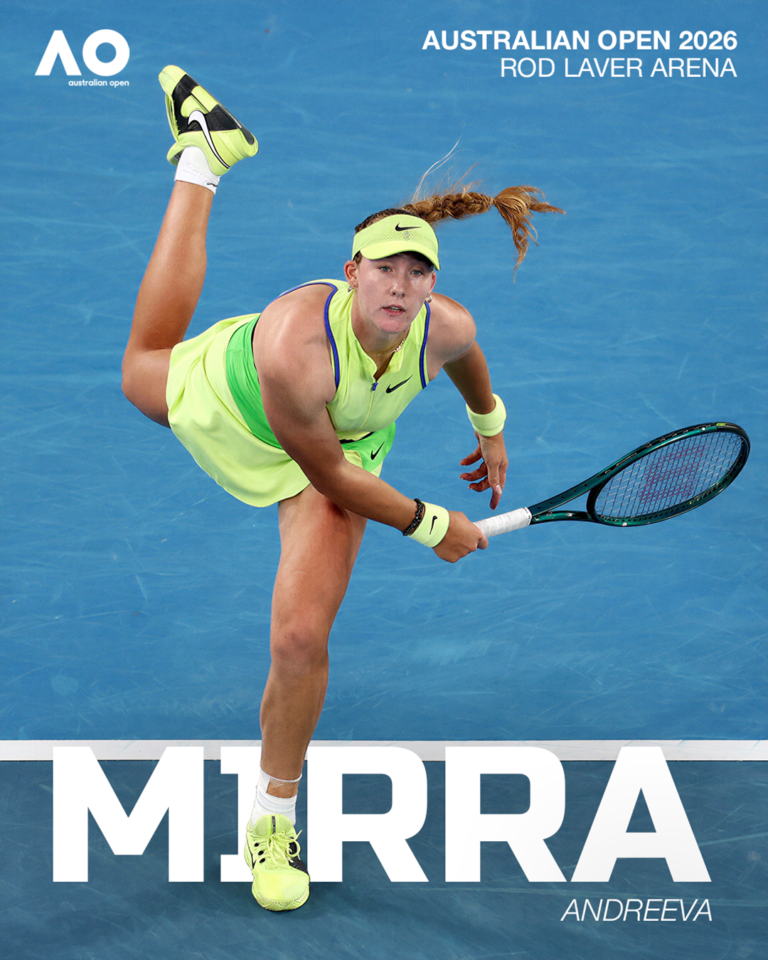Mirra Andreeva In Australian Open 2026