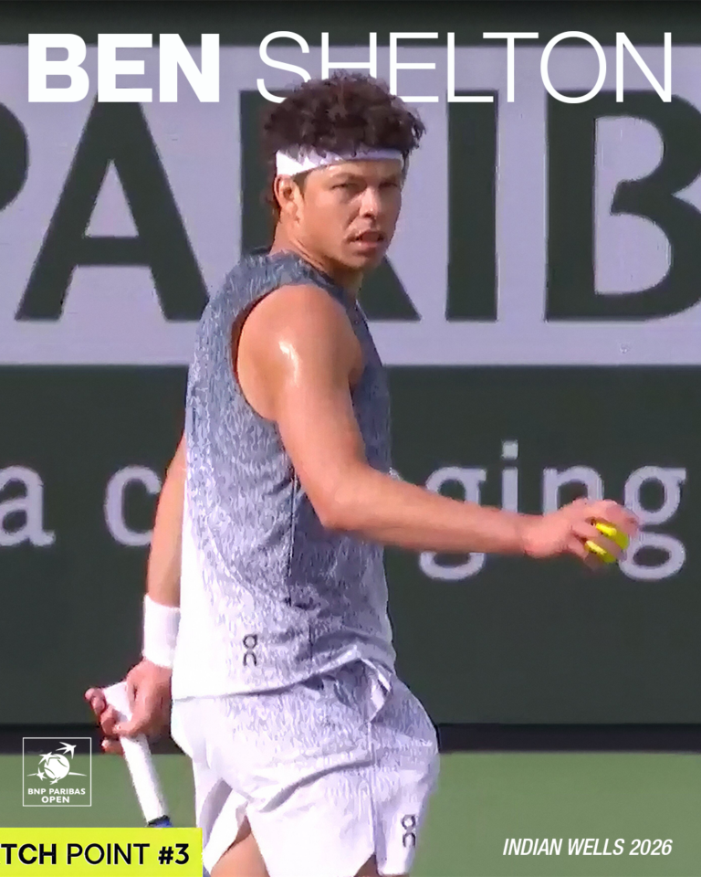Ben Shelton In Indian wells 2026