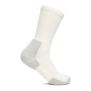 Thorlos ถุงเท้าวิ่งแบบยาว Running Maximum Cushion Crew | White ( XJ11233 )