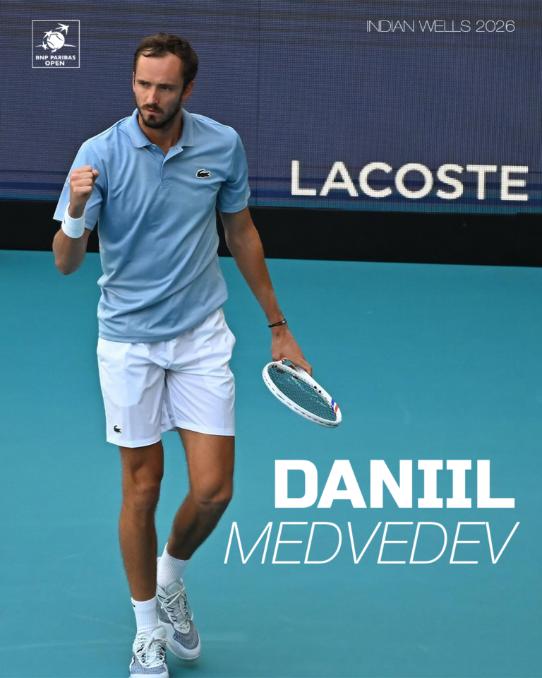 Daniil Medvedev In Indian wells 2026
