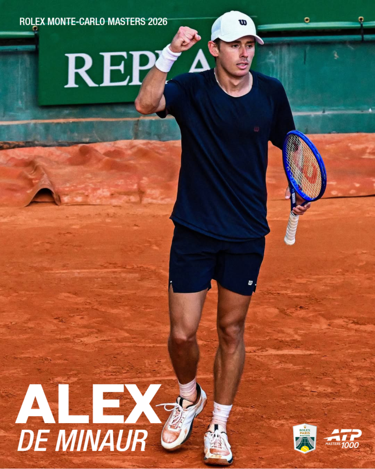 Alex de Minaur In rolex monte-carlo masters 2026