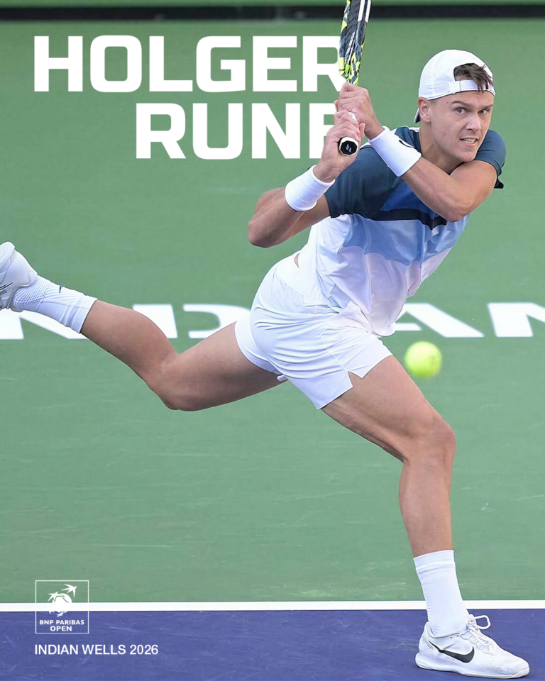 Holger Rune In Indian wells 2026