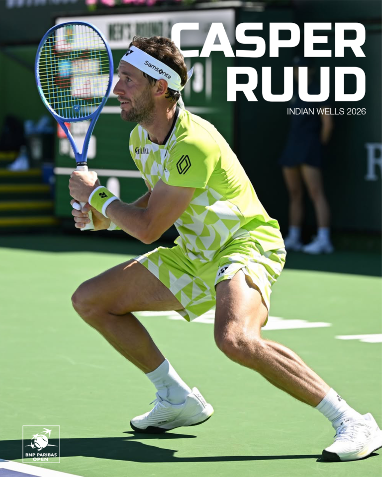 Casper Ruud In Indian Wells Open 2026