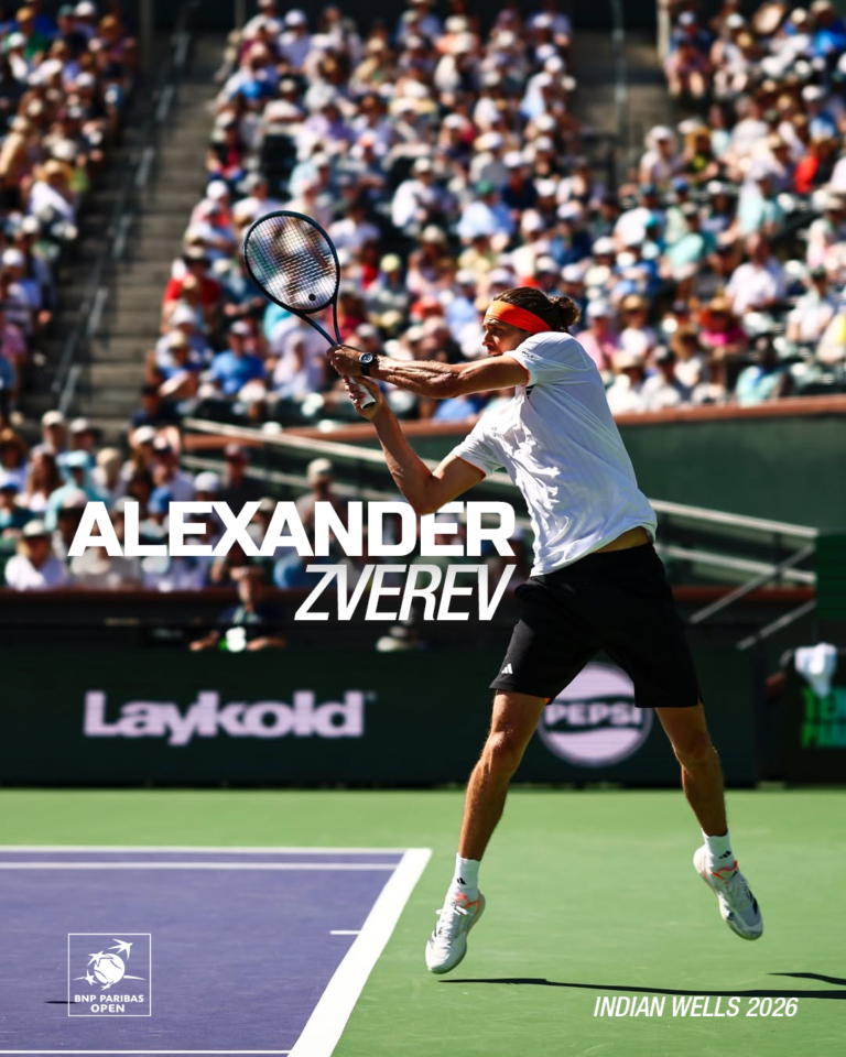 Alexander Zverev In Indian wells 2026
