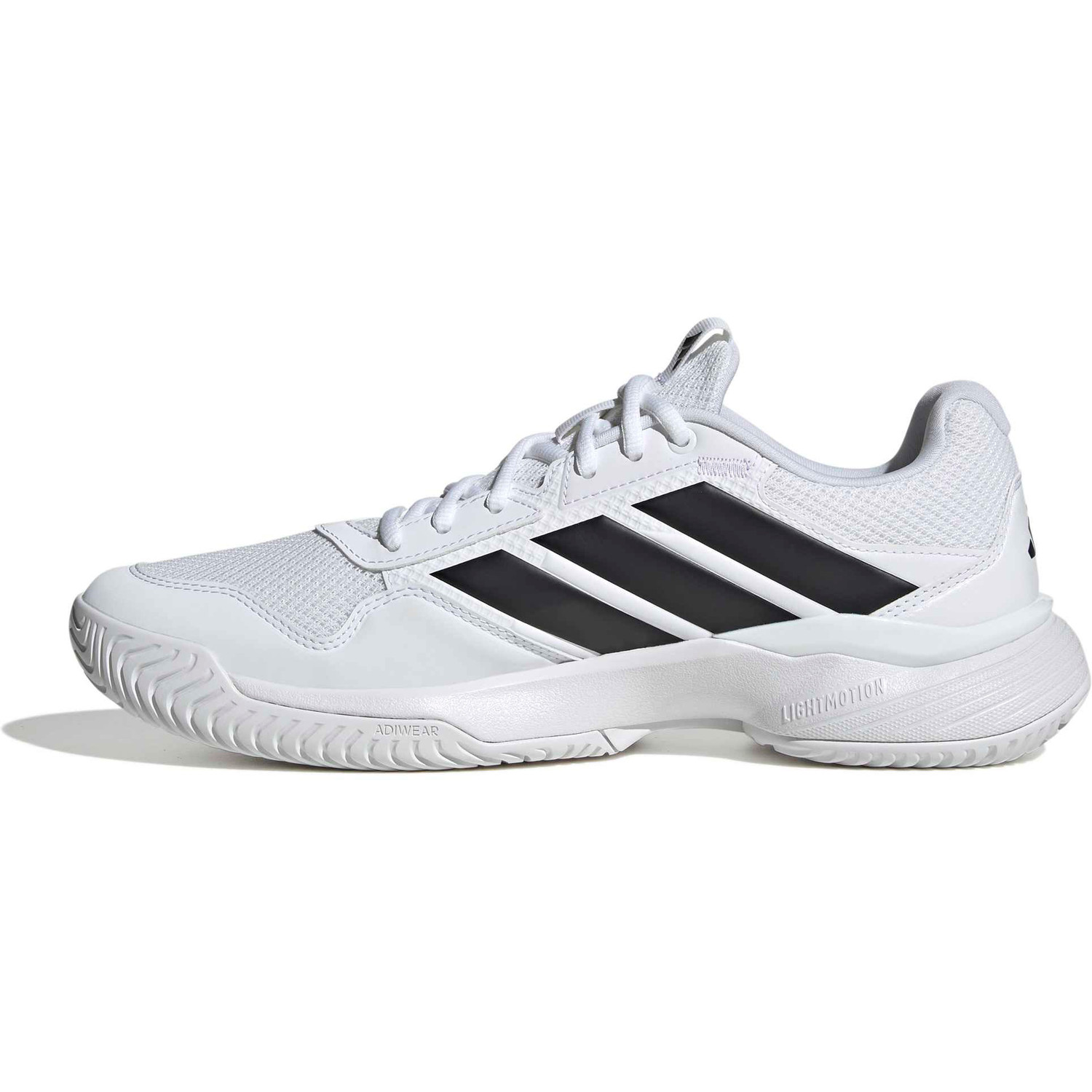 Adidas รองเท้าเทนนิสผู้ชาย Men’s Gamecourt 3 Tennis Shoes | White/Black ( KI3595 ) - Image 2