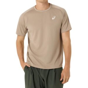 Asics เสื้อเทนนิสผู้ชาย Men's Game SS Top | Greige ( 2041A379-200 )