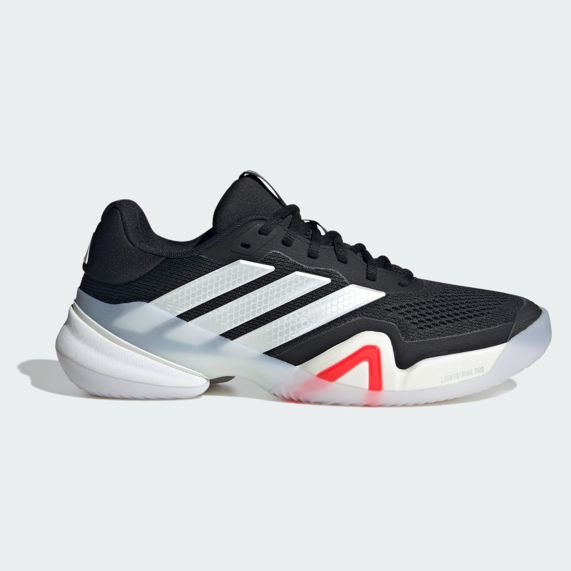Adidas รองเท้าเทนนิสผู้ชาย Barricade 14 Tennis Shoes | Core Black / Zero Metalic / Lucid Red ( JR1741 )