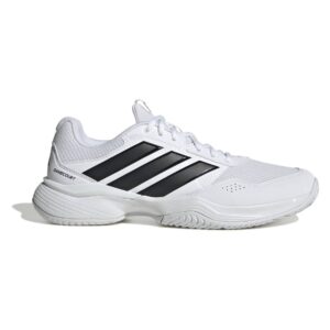 Adidas รองเท้าเทนนิสผู้ชาย Men’s Gamecourt 3  Tennis Shoes | White/Black ( KI3595 )
