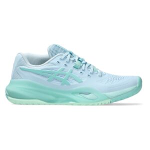 Asics รองเท้าเทนนิสผู้หญิง Gel-Resolution X | Light Blue/Oasis Green ( 1042A279-402 )