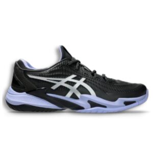 Asics รองเท้าเทนนิสผู้ชาย Men's Court FF 3 Night Energy | Graphite Grey/Pure Silver ( 1041A569-020 )