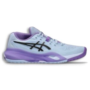 Asics รองเท้าเทนนิสผู้หญิง Gel-Resolution X Night Energy | Blue Fade/Gunmetal ( 1042A303-400 )