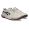 Asics รองเท้าเทนนิสเด็ก Gel-Resolution X GS | Soft Oat/Dark Aubergine ( 1044A081-250 ) - Image 2