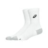 Asics ถุงเท้าเทนนิส Lightweight Court+Tennis Crew Socks | Brilliant White ( 3043A137-100 ) - Image 2