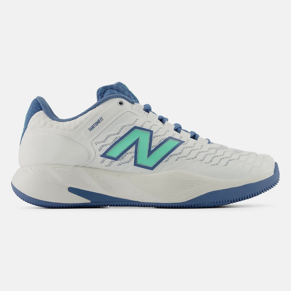 New Balance รองเท้าเทนนิสผู้หญิง Fresh Foam X CT-Rally v2 | White / Blue ( WRAL9W6 )