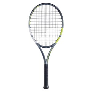 Babolat ไม้เทนนิส Evo Aero Gen2 Tennis Racket G2 | Grey / Fluorescent yellow  ( 101562 )