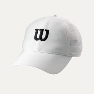 Wilson หมวกแก๊ป Ultralight Tennis Cap | White ( WRA777100 )