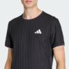 Adidas เสื้อเทนนิสผู้ชาย Melbourne Climacool Freelift Pro | Black ( KG6053 ) - Image 2
