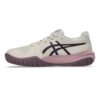 Asics รองเท้าเทนนิสเด็ก Gel-Resolution X GS | Soft Oat/Dark Aubergine ( 1044A081-250 ) - Image 7