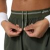 Asics กางเกงเทนนิสผู้ชาย Men’s Game 7In Short | Vintage Khaki ( 2041A382-200 ) - Image 7
