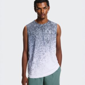 On เสื้อเทนนิสผู้ชาย Court Tank Fade | Thistle / White ( 1MG11194712 )