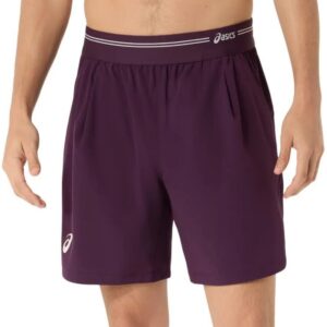 Asics กางเกงเทนนิสผู้ชาย Men’s Game 7In Short | Dark Aubergine ( 2041A382-500 )