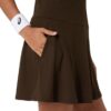 Asics ชุดเดรสเทนนิสผู้หญิง Women's Game Dress | Black Coffee ( 2042A444-200 ) - Image 8