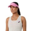 Asics เสื้อเทนนิสผู้หญิง Women’s Match Jacquard Crop Top | Soft Oat ( 2042A459-250 ) - Image 5