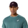 Asics เสื้อเทนนิสผู้ชาย Men's Game SS Top | Foggy Teal ( 2041A379-401 ) - Image 6