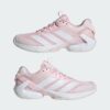 Adidas รองเท้าเทนนิสผู้หญิง Adizero Ubersonic 5 Tennis Shoes | Distilled Pink / Cloud White / Cloud White ( KK4414 ) - Image 5